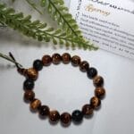 armband heren tijgeroog
