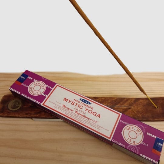 Wierookset mystic yoga met houder champa
