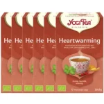 yogi tea hartverwarmend, heartwarming, rode thee,