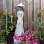 beeld bali dame 1 meter hoog
