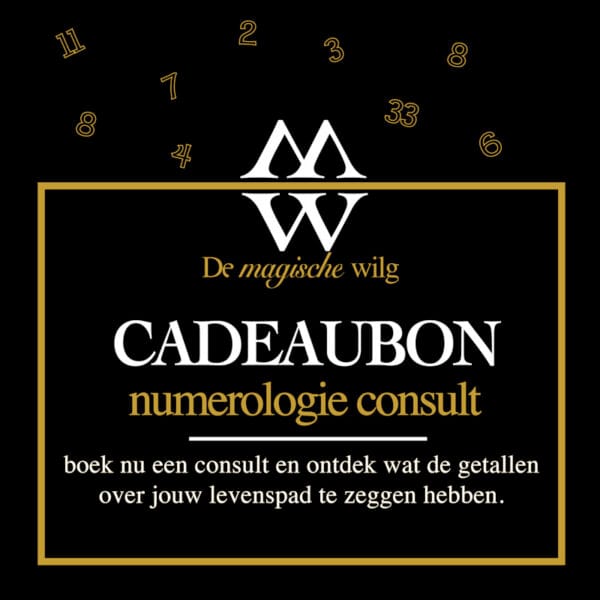 Cadeaubon voor een numerologie consult, geeft eens een bijzonder cadeau