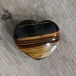 tijgeroog hart 45mm edelsteen