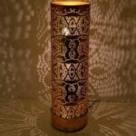 magic lamp vintage verweerd goud filigrain
