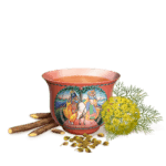 Sweet chai , yogi tea smaak pittig zoet, paarse yogi thee