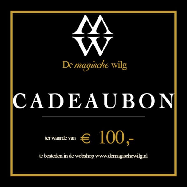 Magische wilg cadeaubon 100,00 de leukste cadeaubon voor een spiritueel geschenk