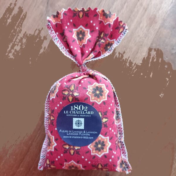 rood Lavendelzakje, lief klein cadeautje, ruikt heerlijk