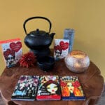 orakel kaarten, hou van je innerlijke godin, vriendinnen cadeau, bijzonder cadeau, voor pittige vrouw, de magische wilg.