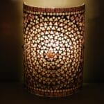 kleurrijke wandlamp Cilly de magische wilg paars, purple