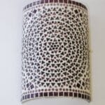 kleurrijke wandlamp Cilly de magische wilg paars, purple