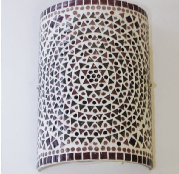 kleurrijke wandlamp Cilly de magische wilg paars, purple